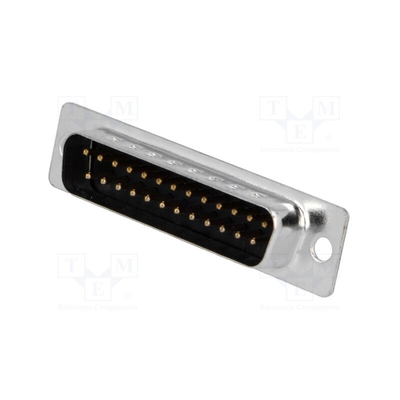 1 pcs x MH CONNECTORS - MHDB25SP - D-Sub, PIN: 25, plug, male, for cable, soldering