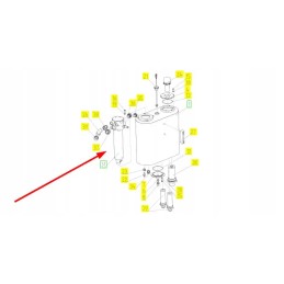 102061531 complete hydraulic oil filter