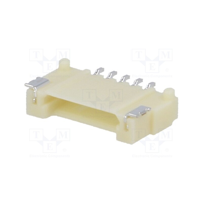 1 pcs x HIROSE - DF14-5P-1.25H(24) - Socket, wire-board, male, DF14, 1.25mm, PIN: 5, SMT, on PCBs, tinned