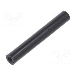 10 pcs x DREMEC - 182RDX35 - Spacer sleeve, cylindrical, polyamide, M2,5, L: 35mm, Øout: 5mm