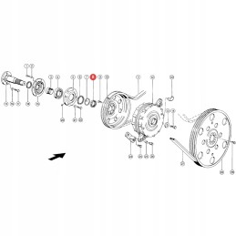 Claas crown nut 669639 0 original