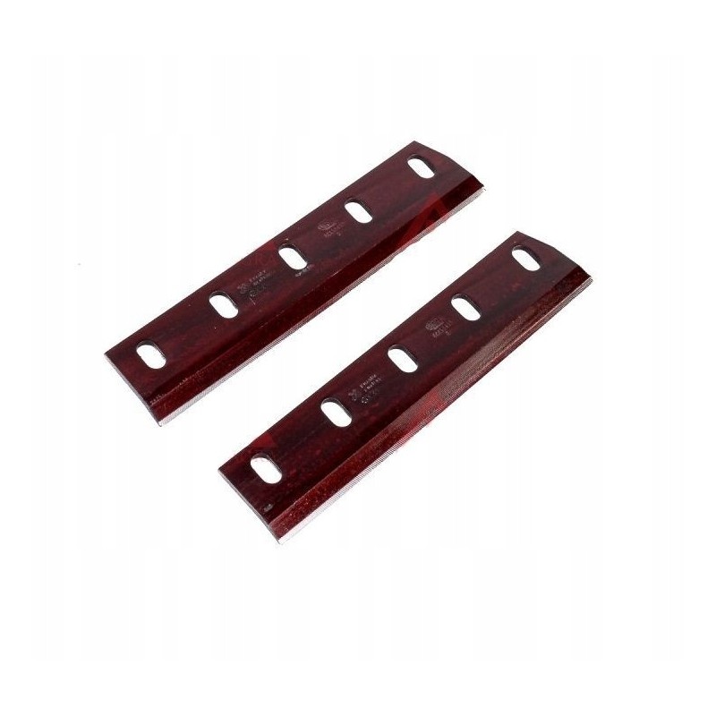 Set of forage harvester knives New Holland FR 87493528 LE