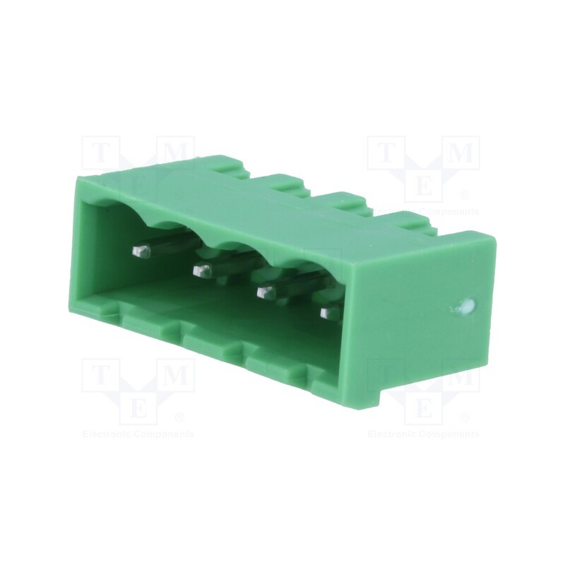 1 pcs x PHOENIX CONTACT - MSTBVA 2,5/ 4-G-5,08 1755752 - Pluggable terminal block, 5.08mm, ways: 4, straight, socket, male