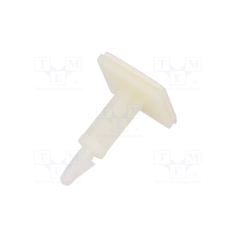 10 pcs x DREMEC - 8GB07V40997 - PCB distance, polyamide, L: 19.1mm, self-adhesive,snap fastener
