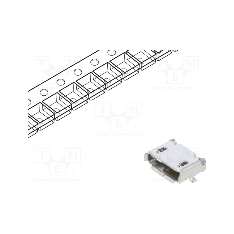 1 pcs x Amphenol Communications Solutions - 10104111-0001LF - 10104111-0001LF