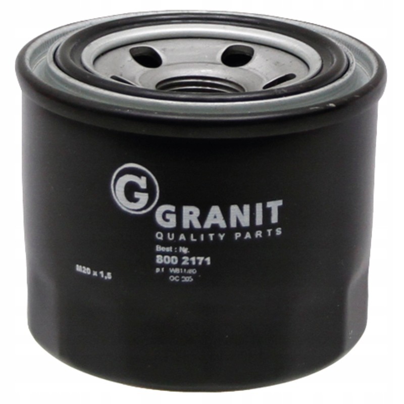 Engine oil filter 57mm 1bar granite