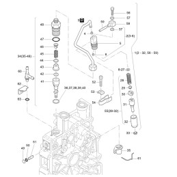 Hatz 1b30 injection pump 01582901