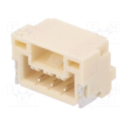 1 pcs x JST - SM03B-GHS-TB (LF)(SN) - Socket, wire-board, male, GH, 1.25mm, PIN: 3, SMT, 50V, 1A, horizontal