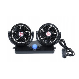 Double rotary fan 12v