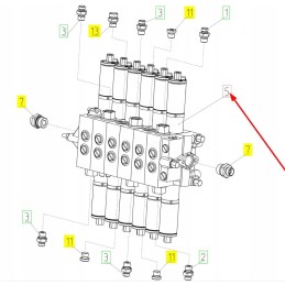 100862027 hydraulic control valve