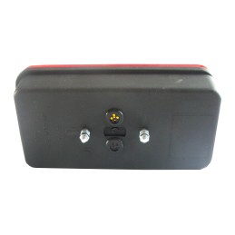 Combined rear lamp of a farmer tractor trailer