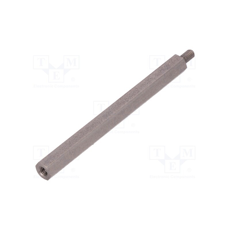 10 pcs x DREMEC - 244X60 - Screwed spacer sleeve, 60mm, Int.thread: M3, Ext.thread: M3