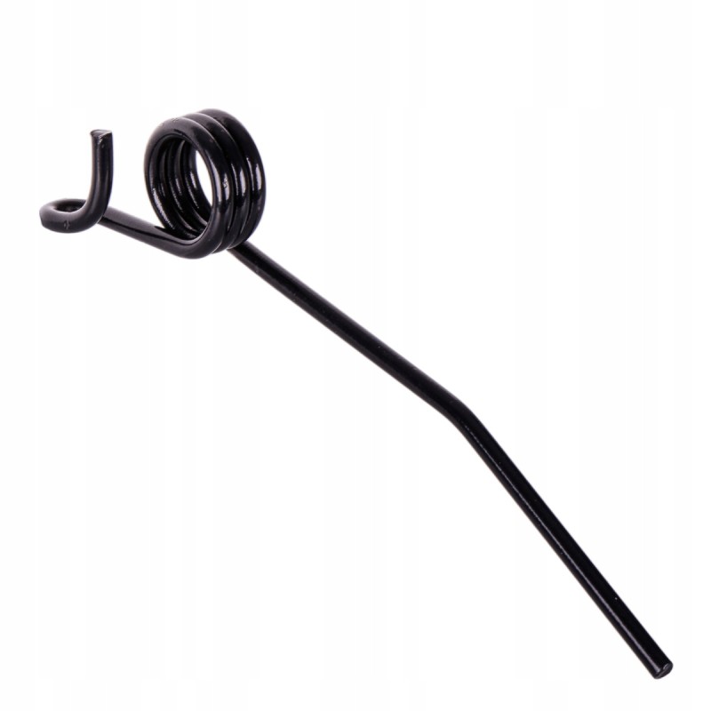 The spring reel finger of a John Deere motorbike