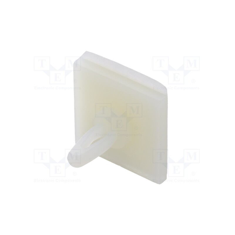 10 pcs x DREMEC - 8GB07V41001 - PCB distance, polyamide, L: 4.8mm, self-adhesive,snap fastener