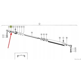 656118 00 steering cylinder scraper ring