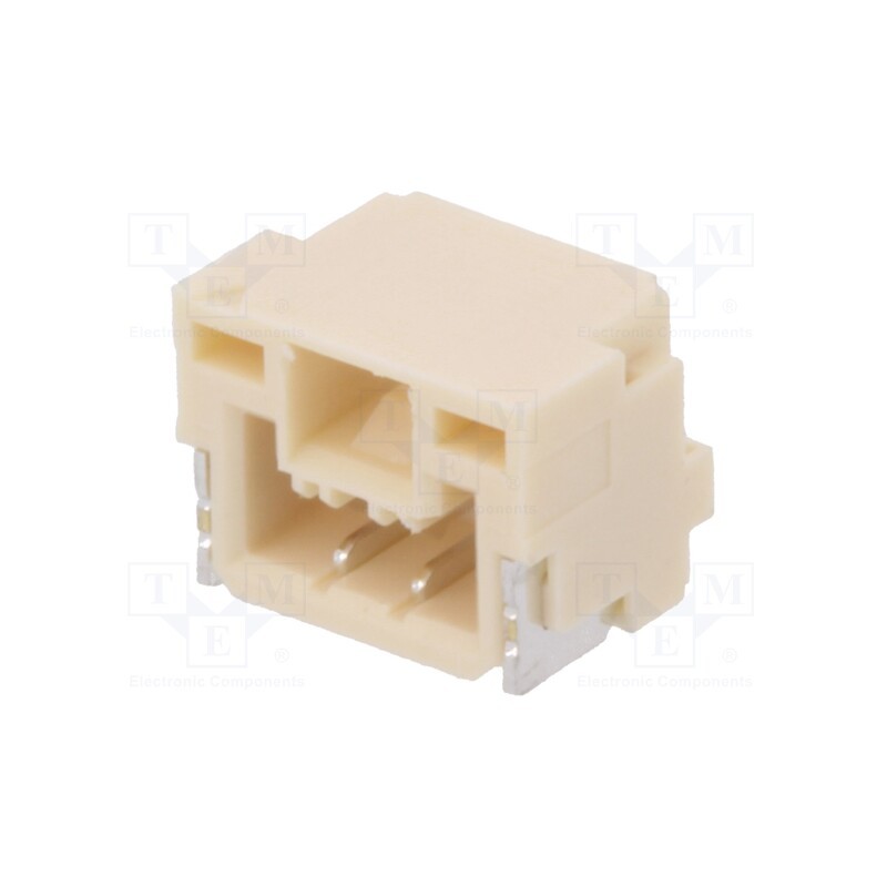 1 pcs x JST - SM02B-GHS-TB (LF)(SN) - Socket, wire-board, male, GH, 1.25mm, PIN: 2, SMT, 50V, 1A, horizontal