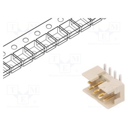 1 pcs x Amphenol Communications Solutions - 98424-F52-08ALF - Socket, wire-board, male, Minitek, 2mm, PIN: 8, SMT, on PCBs, 2A, 