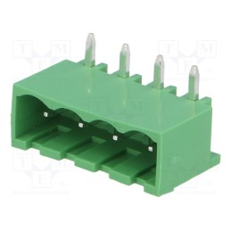 1 pcs x DEGSON ELECTRONICS - 2EDGRC-5.0-04P-14 - Pluggable terminal block, Contacts ph: 5mm, ways: 4, angled 90°
