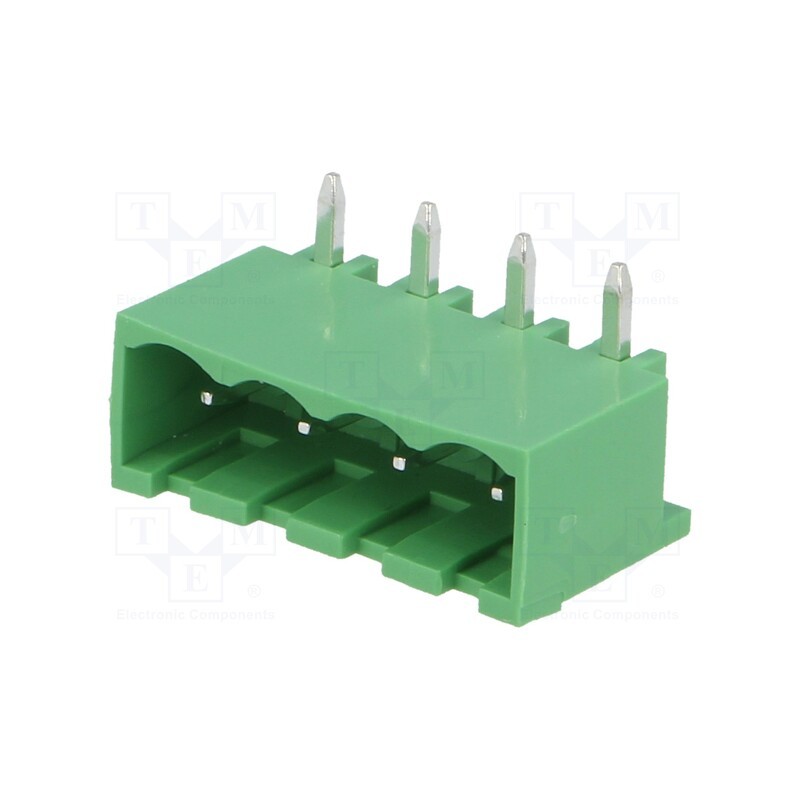 1 pcs x DEGSON ELECTRONICS - 2EDGRC-5.0-04P-14 - Pluggable terminal block, Contacts ph: 5mm, ways: 4, angled 90°