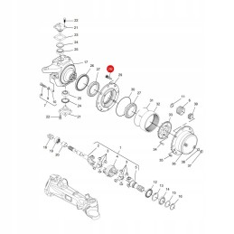 Wheel bolt m18x1 5mm fendt f334310020440 replacement
