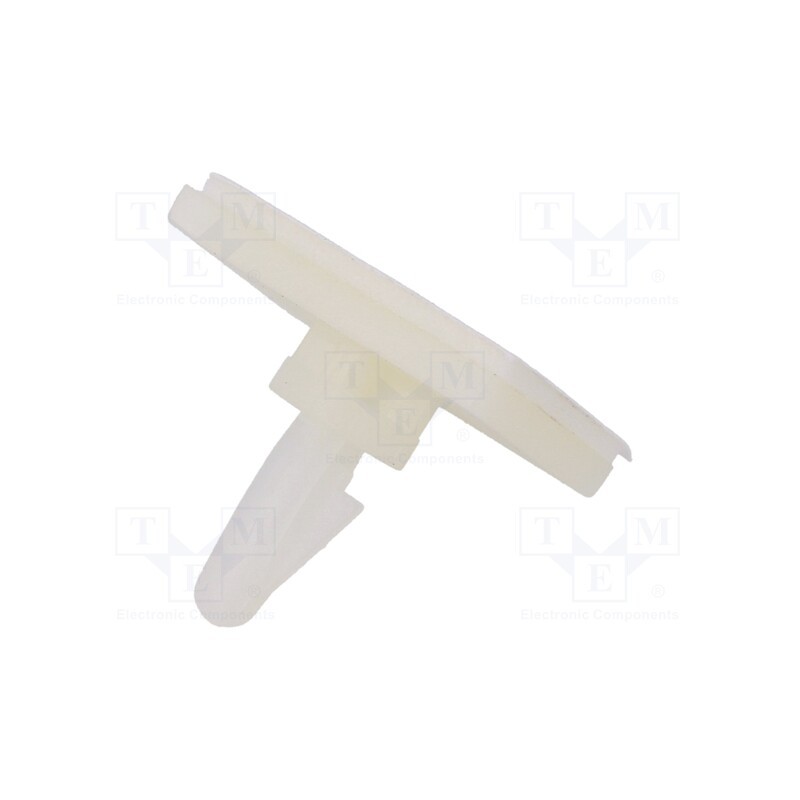 10 pcs x DREMEC - 8GB07V40993 - PCB distance, polyamide, L: 6.4mm, self-adhesive,snap fastener