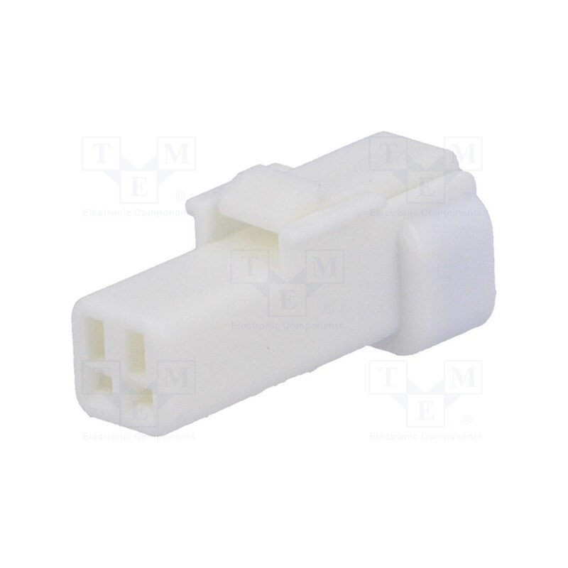 1 pcs x JST - 02R-JWPF-VSLE-S - Plug, wire-wire/PCB, female, JWPF, 2mm, PIN: 2, w/o contacts, 100V