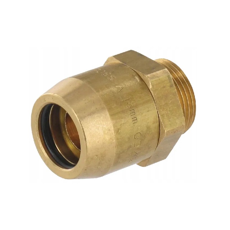 Wabco double-sided straight screw-in connector