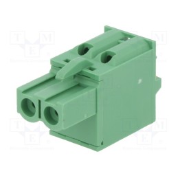 1 pcs x DEGSON ELECTRONICS - 2EDGKDF-5.0-02P-14-00AH - Pluggable terminal block, 5mm, ways: 2, straight, plug, female