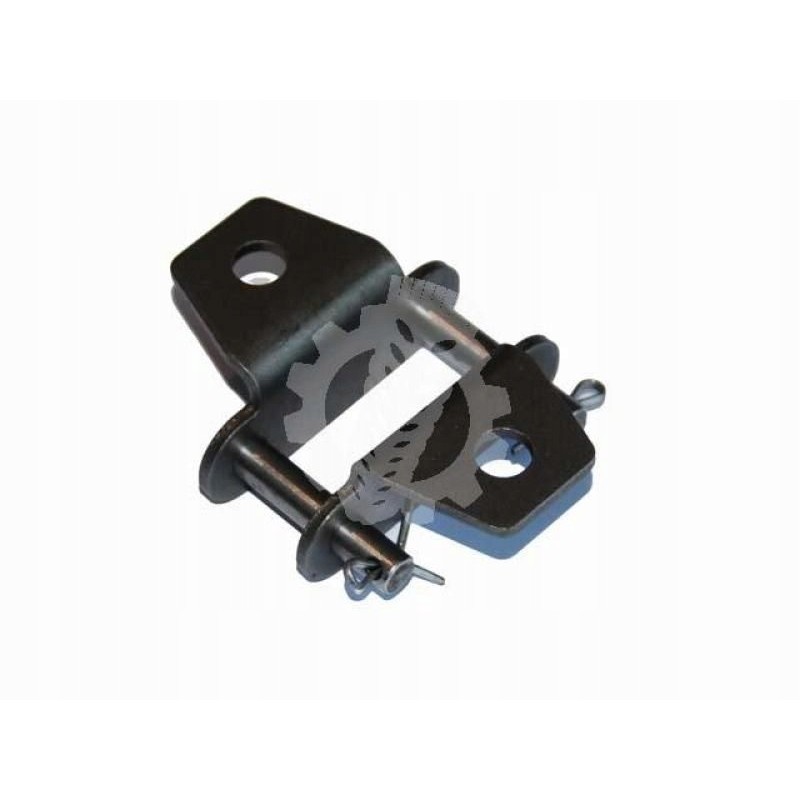 Inclined feeder chain clip with lugs 38 4r
