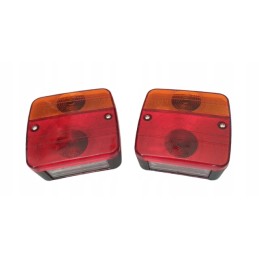 Combination rear lamps for trailers, bulb, pair, set
