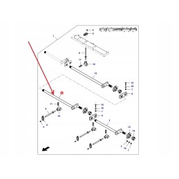 La322758950 intake drum finger shaft