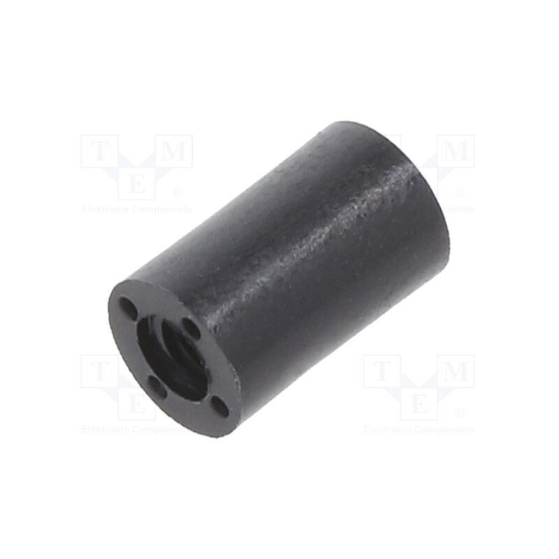10 pcs x DREMEC - 182RDX08 - Spacer sleeve, cylindrical, polyamide, M2,5, L: 8mm, Øout: 5mm