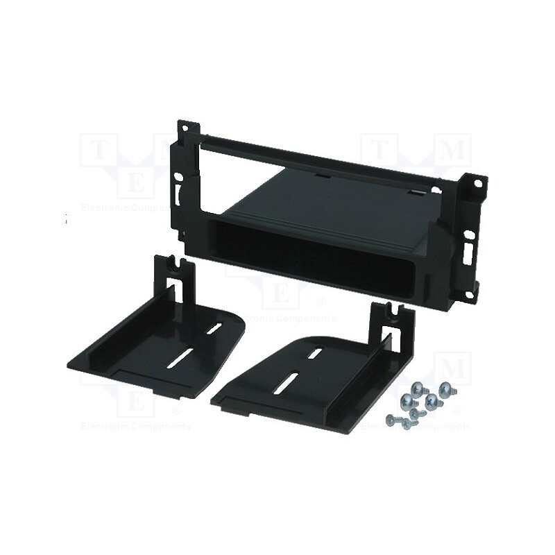1 pcs x ACV - 281145-05-0 - Radio frame, Chrysler,Jeep, 1 DIN, black