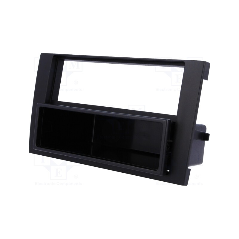 1 pcs x PER.PIC. - MA12009 - Radio frame, Audi, 2 ISO, black