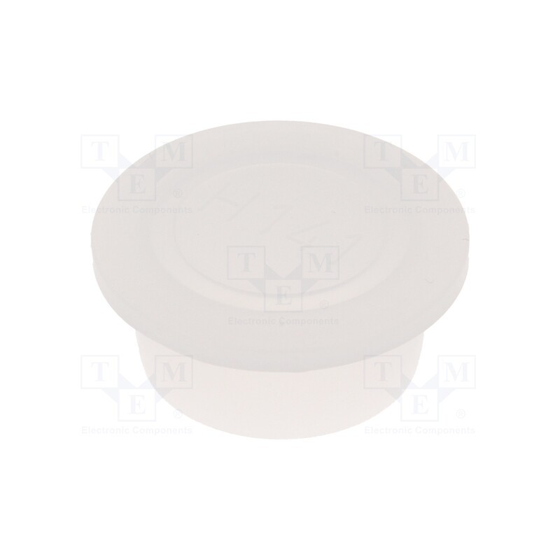 10 pcs x SUNDPLAST - 420085-17 -AS - Plugs, Body: semi-transparent, Out.diam: 27mm, H: 12mm, Mat: LDPE