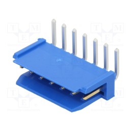1 pcs x Amphenol Communications Solutions - 76382-307LF - Socket, wire-board, male, PIN: 7, 2.54mm, THT, Dubox®, 3A, Layout: 1x7