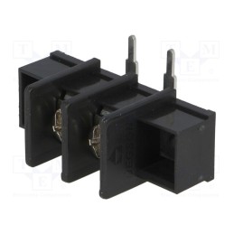 1 pcs x DEGSON ELECTRONICS - DG45R-A-02P-13-00A(H) - PCB terminal block, angled 90°, 9.5mm, ways: 2, 4mm2, 22AWG÷12AWG