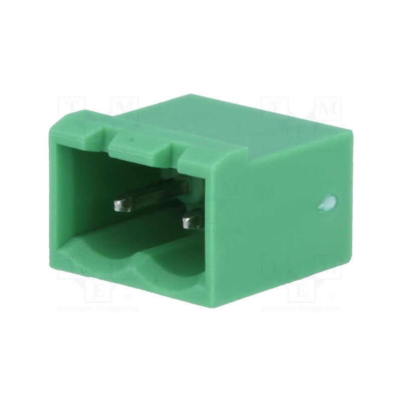 1 pcs x PHOENIX CONTACT - MSTBVA 2,5/ 2-G-5,08 1755736 - Pluggable terminal block, 5.08mm, ways: 2, straight, socket, male