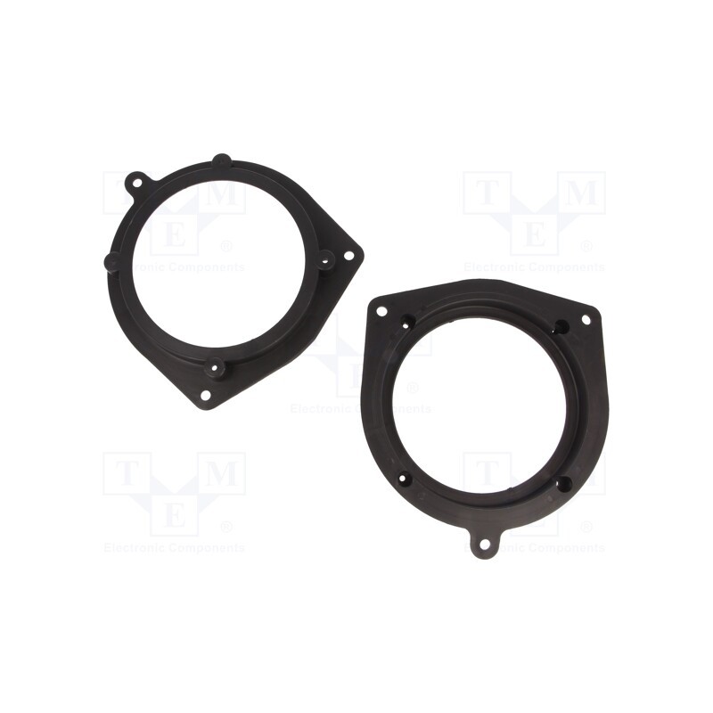 1 set x 4CARMEDIA - RAM-20.468/K - Speaker frame, 130mm, Toyota, Toyota Avensis (T25) 2003-&gt,2009