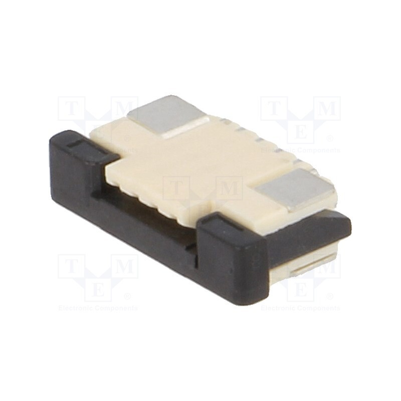 1 pcs x ADAM TECH - PCA-2K-04-HU-3 - Connector: FFC/FPC, horizontal, PIN: 4, top contacts,ZIF, SMT, 0.5A