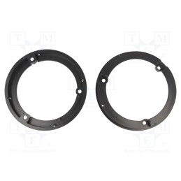 1 set x 4CARMEDIA - RAM-20.677/K - Speaker frame, 130mm, Suzuki, Suzuki Jimny GJ 2019-&gt,, 2pcs.