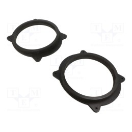 1 set x BASSER - DMLEXU04 - Spacer ring, MDF, 200mm, Lexus, impregnated, 2pcs.