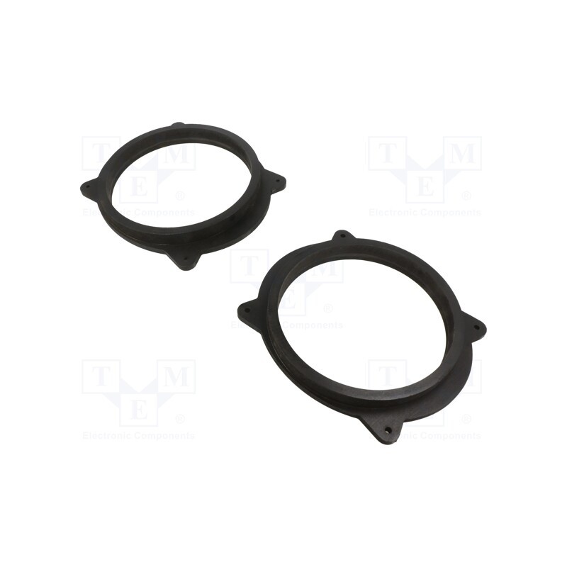 1 set x BASSER - DMLEXU04 - Spacer ring, MDF, 200mm, Lexus, impregnated, 2pcs.