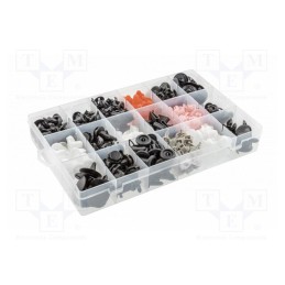 1 set x Hu00d6GERT TECHNIK - HT8G554 - Car clips, 360pcs, Lexus,Toyota