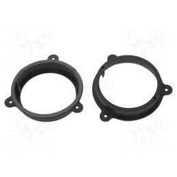 1 set x ACV - 271250-13-0 - Speaker frame, 165mm, Nissan,Opel,Renault,Volvo, 2pcs.
