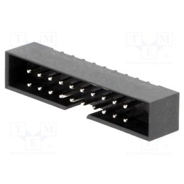 1 pcs x CONNFLY - DS1014-20SF1B - Socket, IDC, male, PIN: 20, straight, THT, 2mm, Layout: 2x10