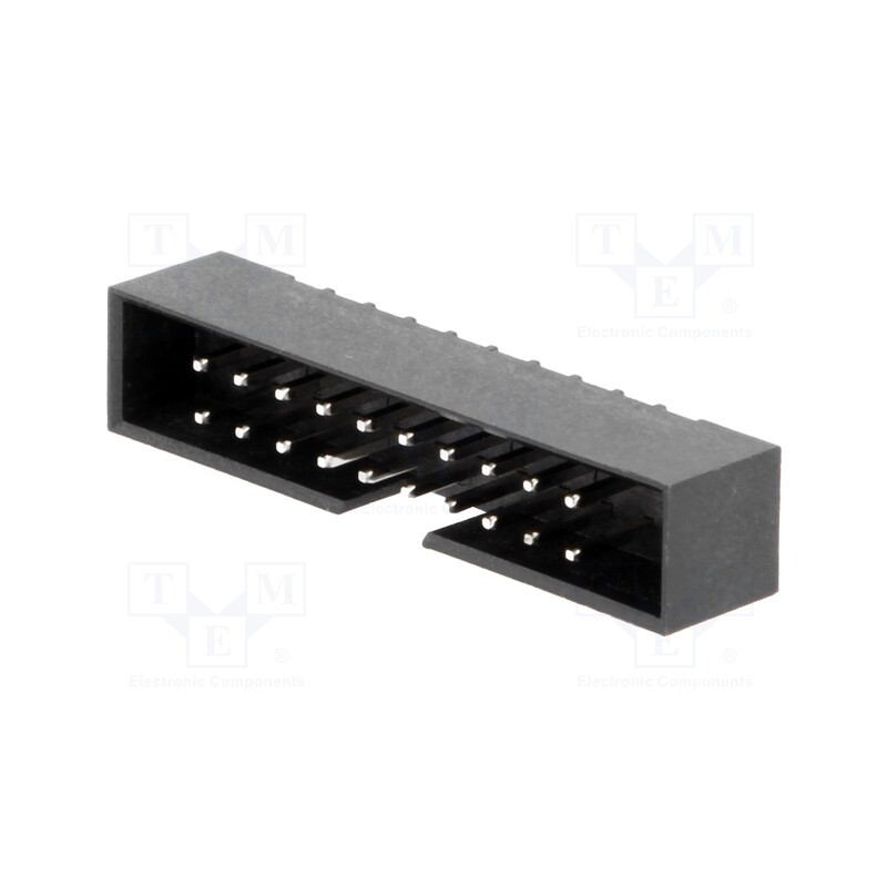 1 pcs x CONNFLY - DS1014-20SF1B - Socket, IDC, male, PIN: 20, straight, THT, 2mm, Layout: 2x10