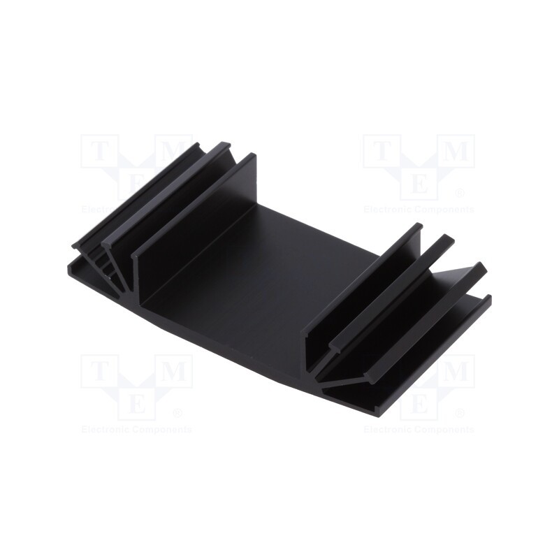 1 pcs x FISCHER ELEKTRONIK - SK 07 37,5 SA - Heatsink: extruded, grilled, TO3, black, L: 37.5mm, W: 70mm, H: 15mm