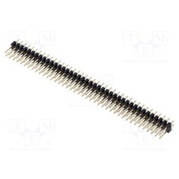 1 pcs x ADAM TECH - PH2-80-UA - Pin header, pin strips, male, PIN: 80, straight, 2.54mm, THT, 2x40