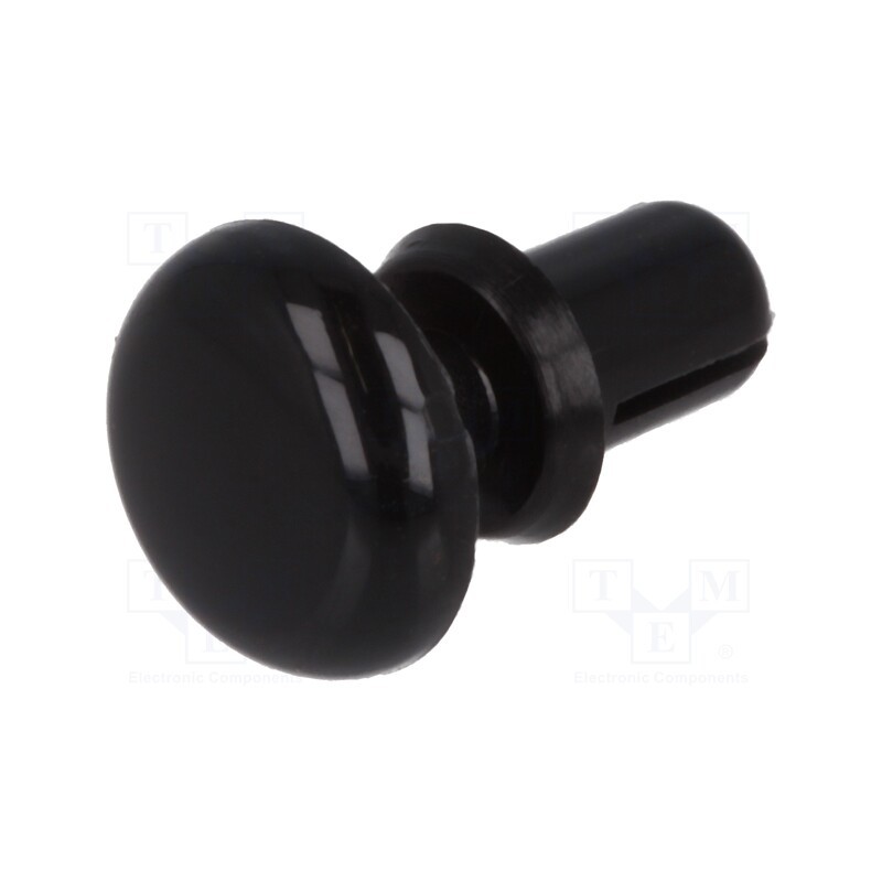 10 pcs x ESSENTRA - SR-3045B - Rivet, polyamide, 2÷3mm, black, Mounting: dismountable,push-in
